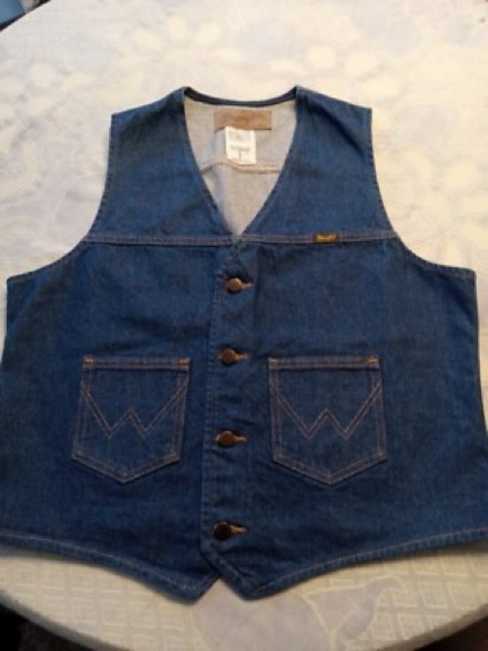 NWT Wrangler Denim Vest